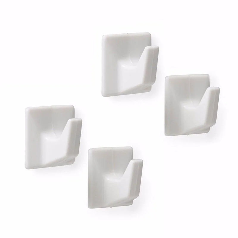 Value Pack Small Square Self Adhesive Hooks Pack Of 4