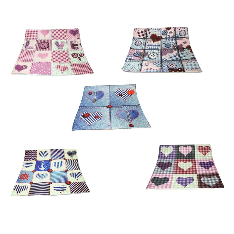 Bedroom Couch Cushion Cover Case Assorted Heart Designs