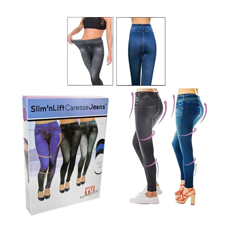 Slim N Lift Figure Flattering Jeans 'Ma x imise Your Curves'
