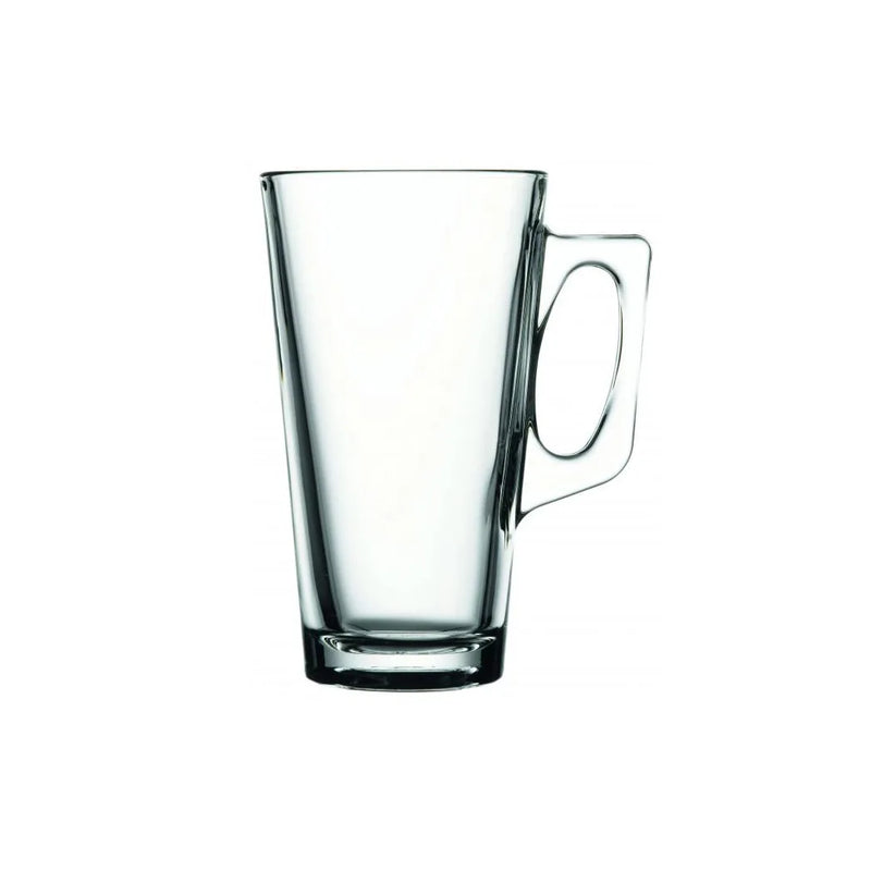 2 Piece Vela Mugs High Quality Glassware Drinking Glasses With Handle 385Ml