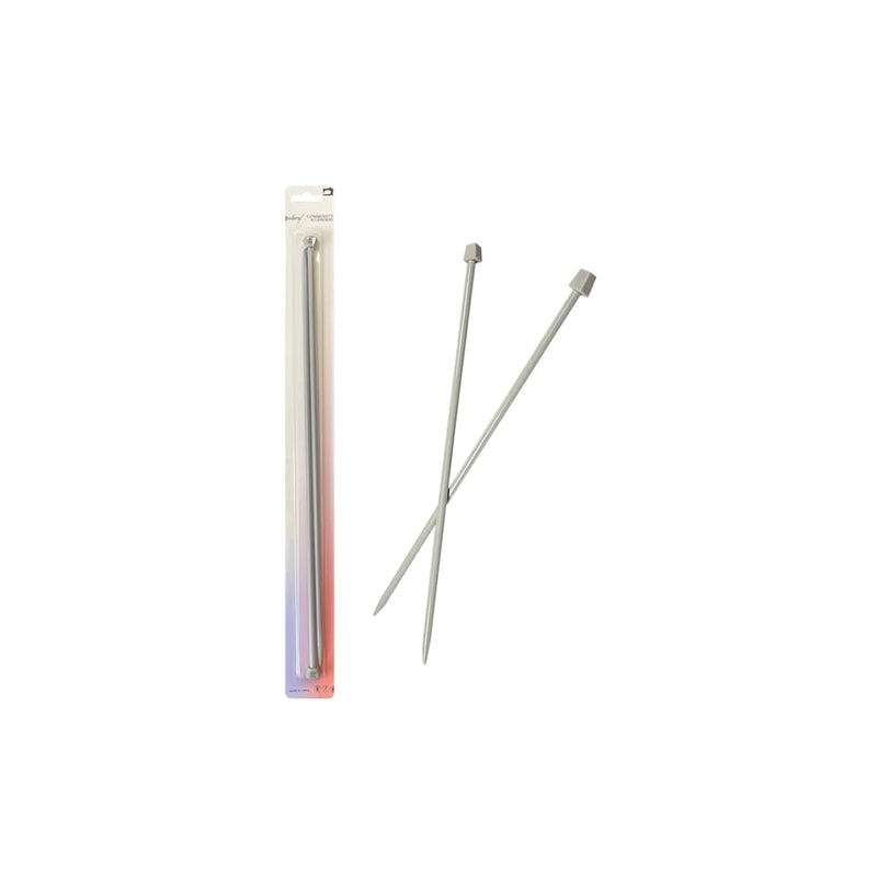 Plastic Knitting Needles Pack Of 2
