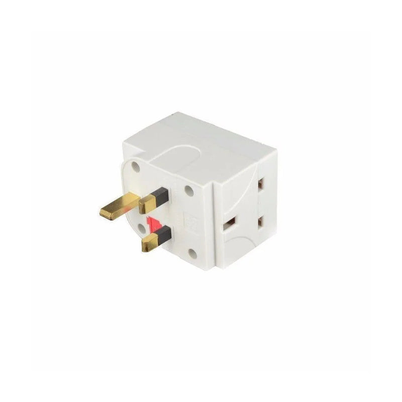 3 Way Mains Adaptor 13 Amp 240V Ac