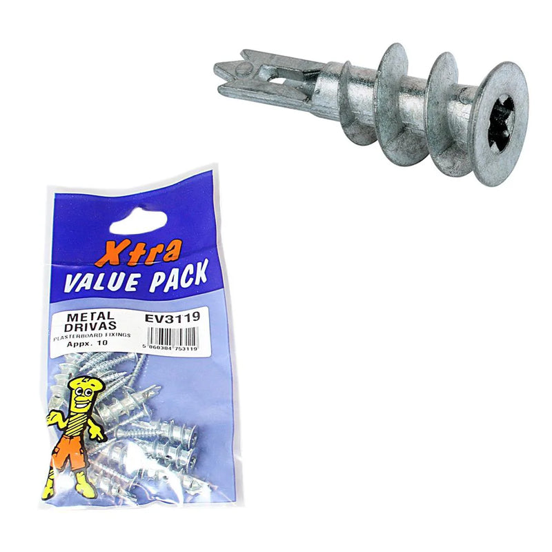 Metal Driva Plasterboard Fi x ings x tra Value Diy