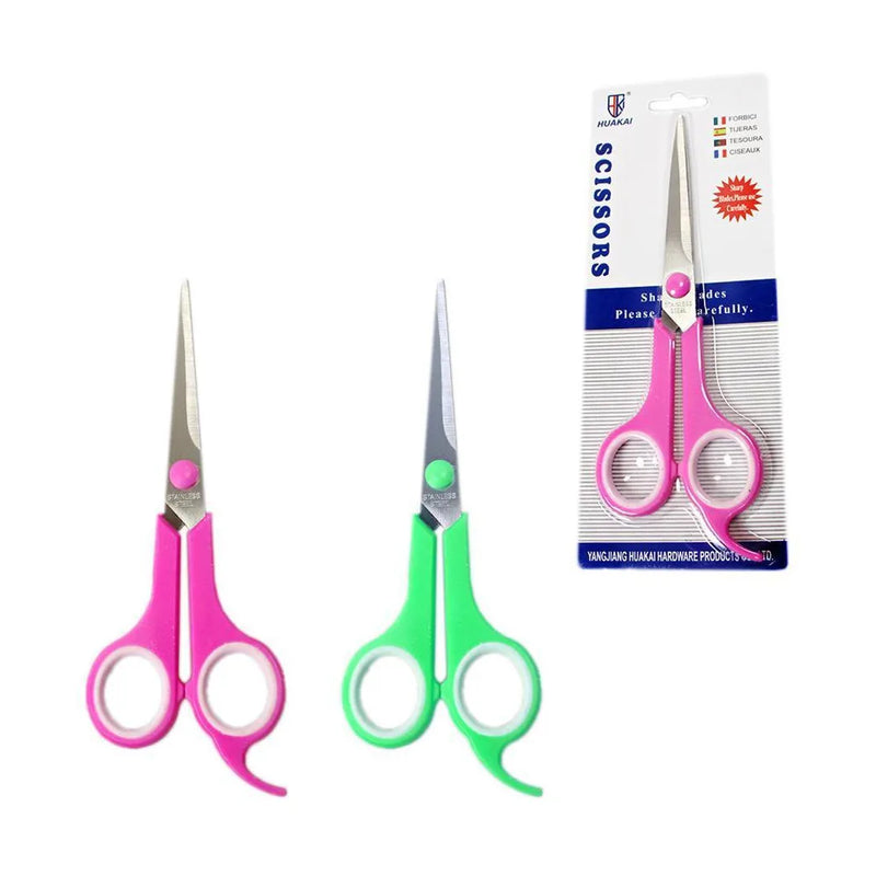 Stationery Office Scissors Assorted Colours
