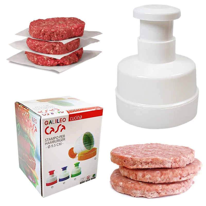 Hamburger Beef Burger Quarter Pounder Maker Mould Press