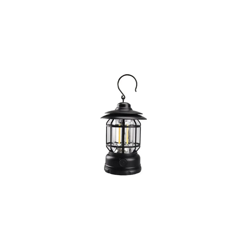 Plastic Camping Light Lantern Battery Operated Assorted Colours