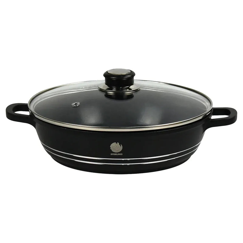Non Stick Diecast Shallow Casserole Pot