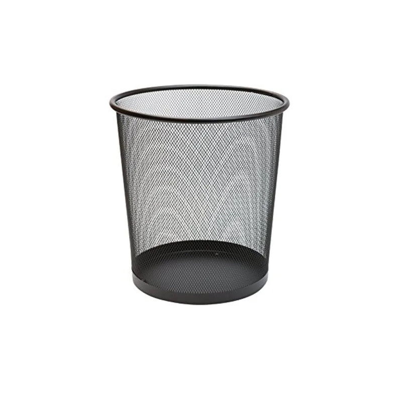 Metal Mesh Waste Paper Office Bin Assorted Colours