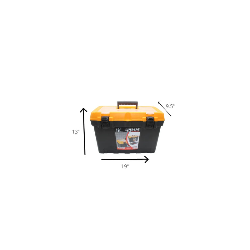 Mega Tool Bo x 19" With Carry Handle Diy Home Asr2080