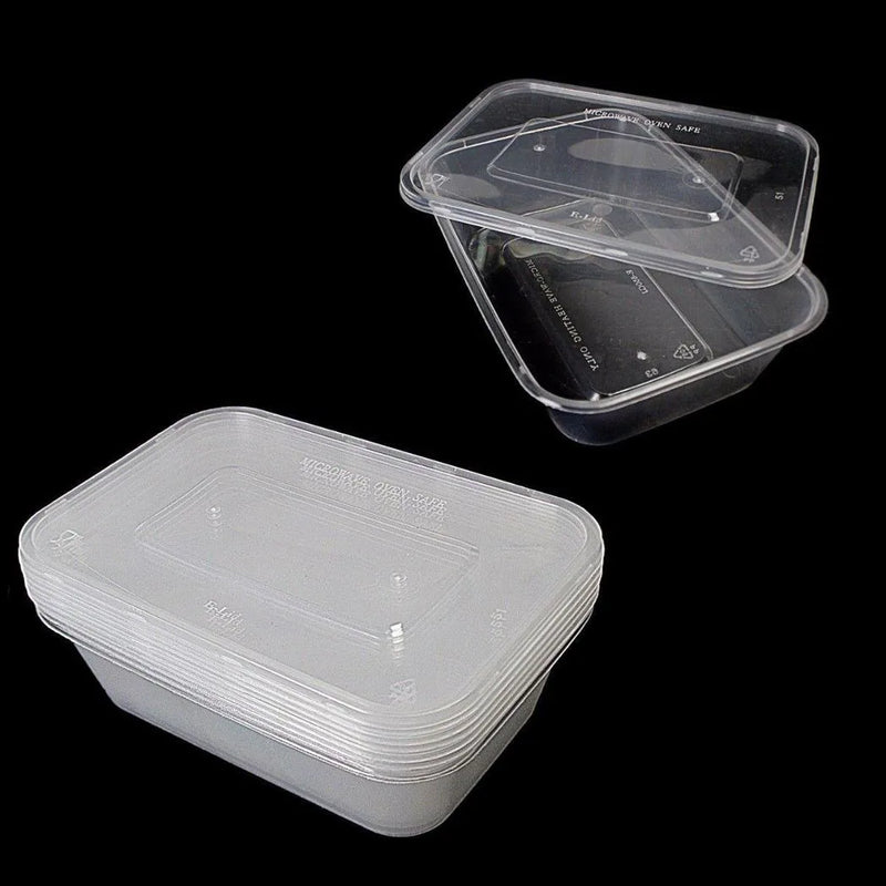 Plastic Food Storage Container 1000Ml Pack Of 4