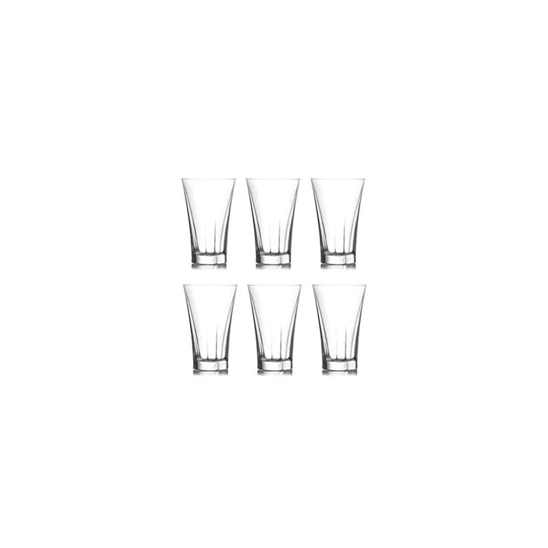 Truva Mini Water Shot Glass 100Cc Set Of 6
