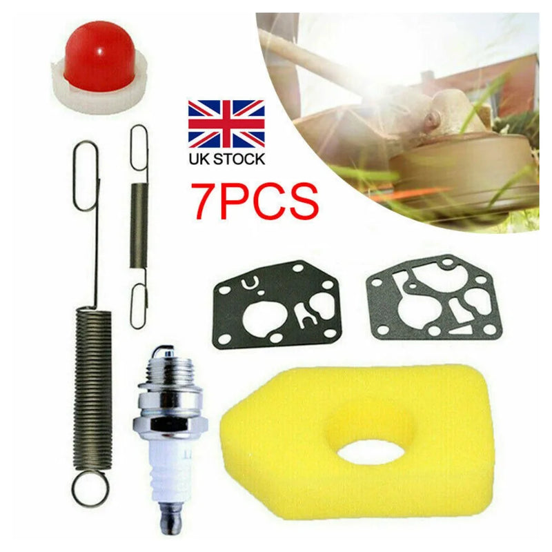 7Pcs Lawn Mower Service Part Kit for Briggs & Stratton Classic & Sprint Engines