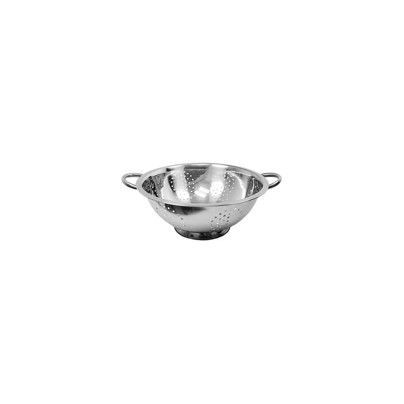 Stainless Steel Deep Colander Double Handles Kitchen Utensil Salad Strainer