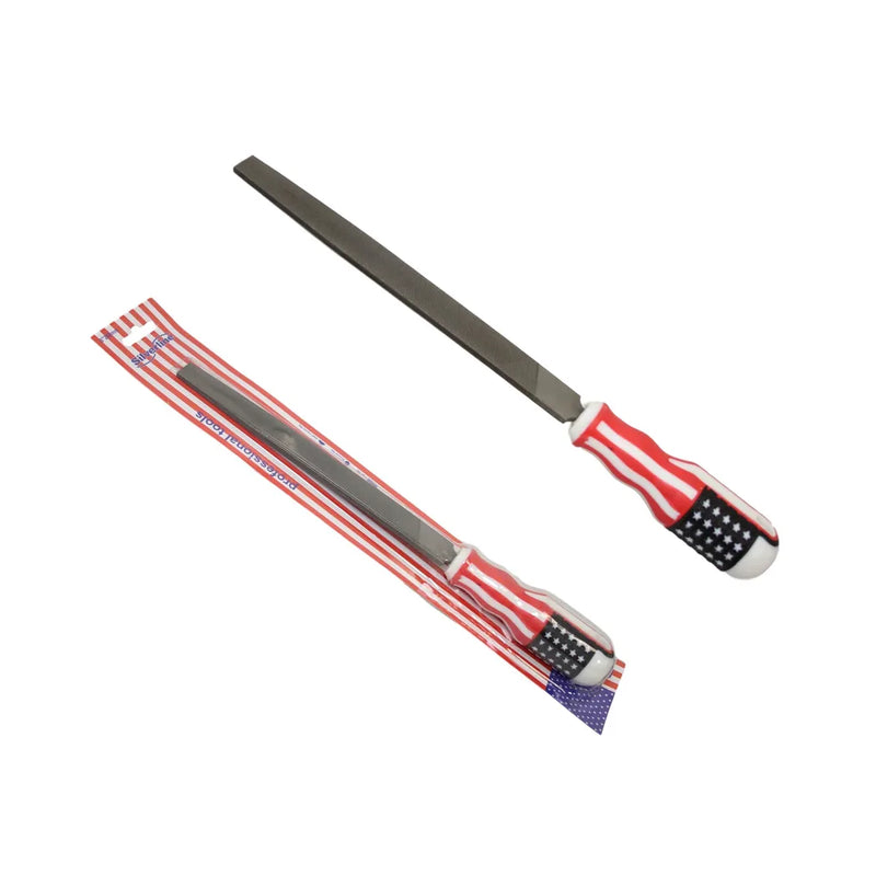Silverline Ceramic Enamel Chrome Limescale Stain Remover Long File (Parcel Rate) 6361