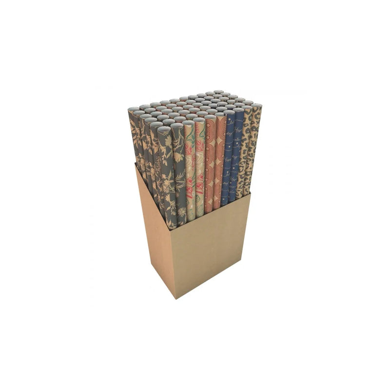 Kraft Birthday Special Occasions Gift Wrapping Paper Assorted Designs (Parcel Rate))