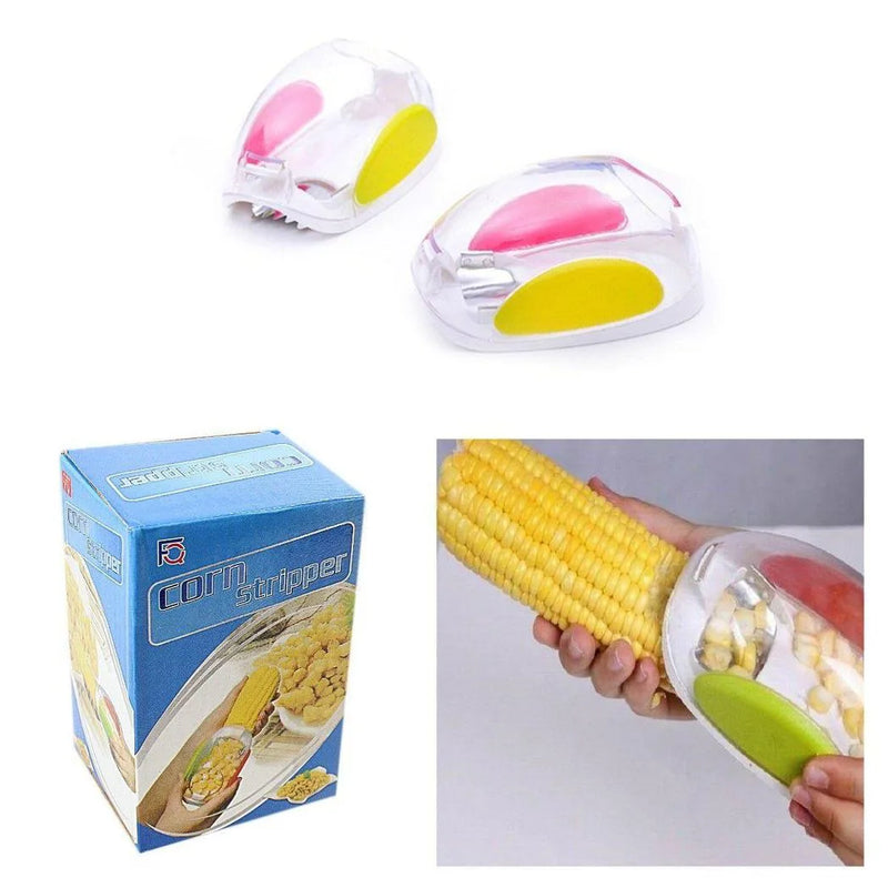 Gadget Cutter Slicer Separator Stripper Remover Peeler Kitchen Thresher Corn