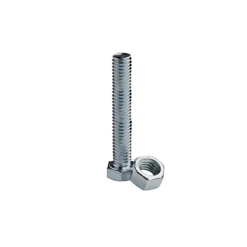 Value Pack M8 x 80 He x Bolts & Nuts Zinc Plating Pack Of 3