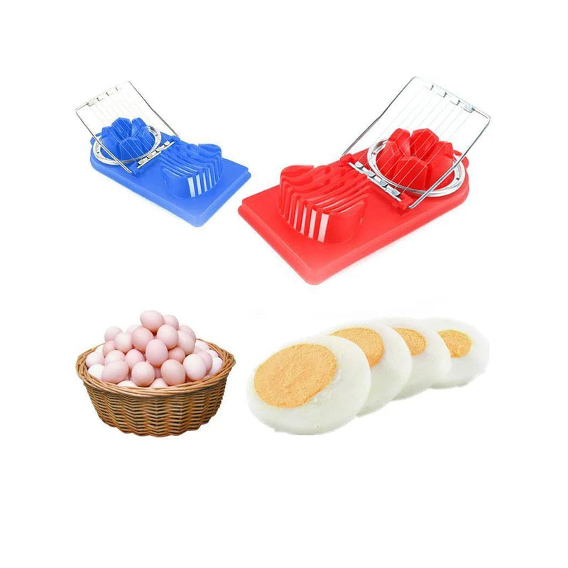 Kitchen Boiled Egg Slicer Assorted Colours