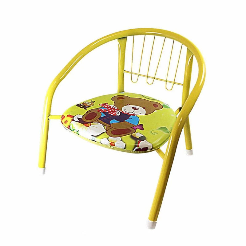 Metal Cushioned Children'S Chair Assorted Colours