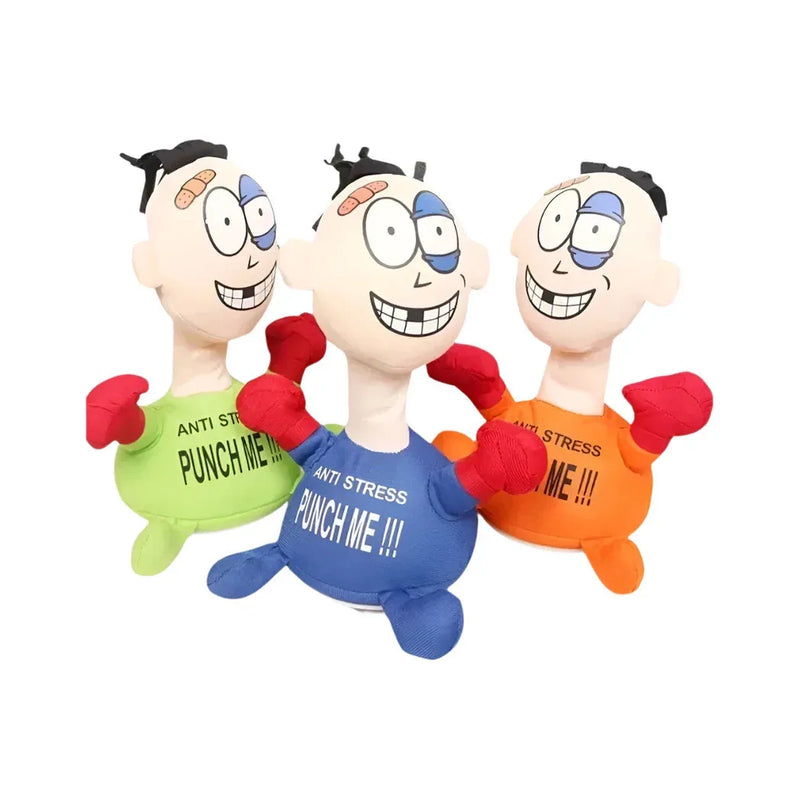 Anti-Stress Punch Me Toy With Sound Assorted