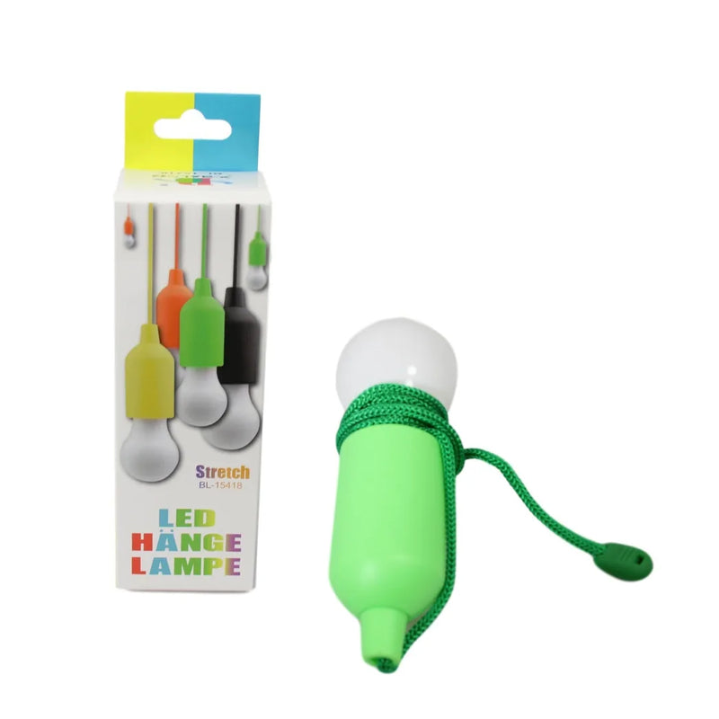 Led Hanging Lamp Bulb Warm Light Assorted Colours
