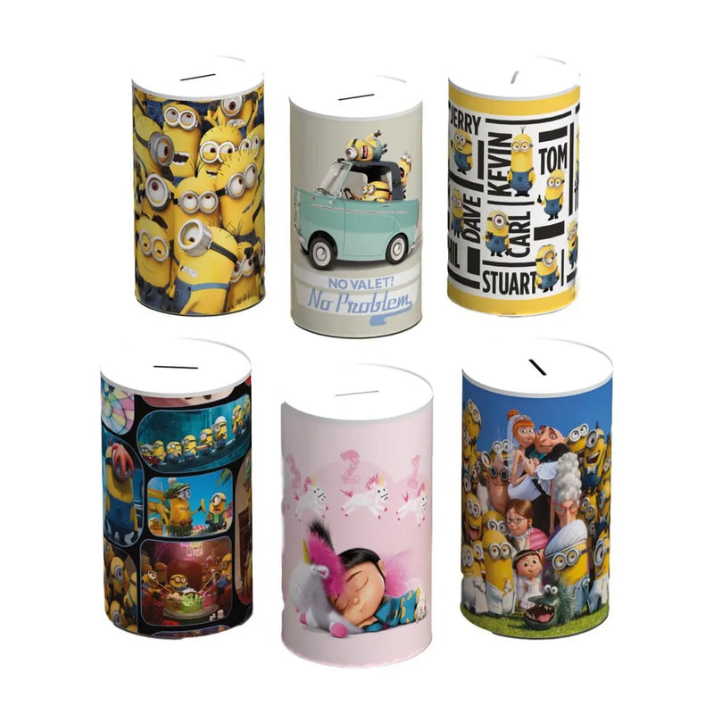 Despicable Me Mega Money Tin 20L Assorted Designs