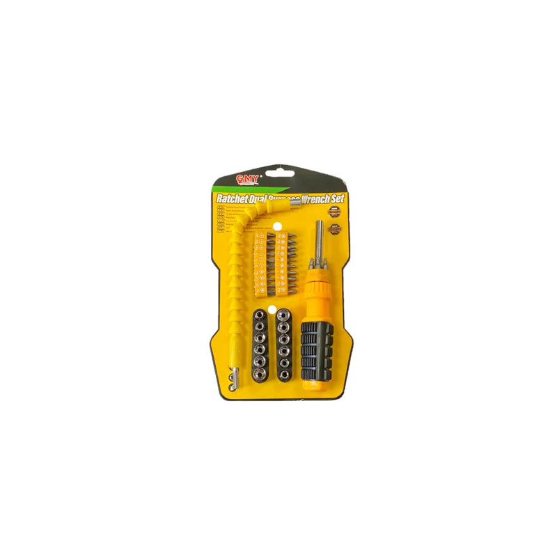 Multipurpose Ratchet Screwdriver Wrench Socket Tools Set