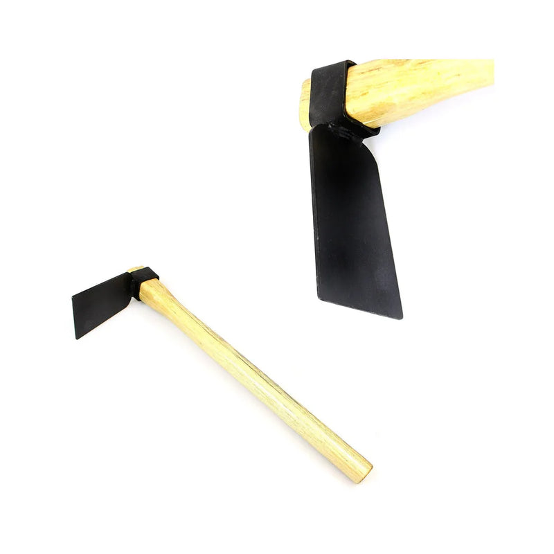 Steel Garden Hoe With Wooden Handle