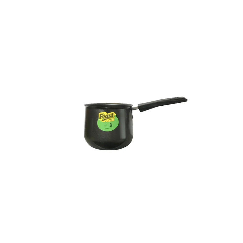 Small Tea Coffee Milk Pot Pan With Handle No. 8 Black