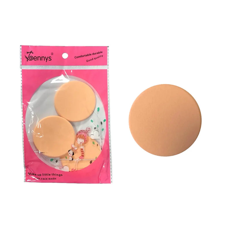 Cosmetic Make Up Puff Cleansing Sponge Pad Pack Of 3