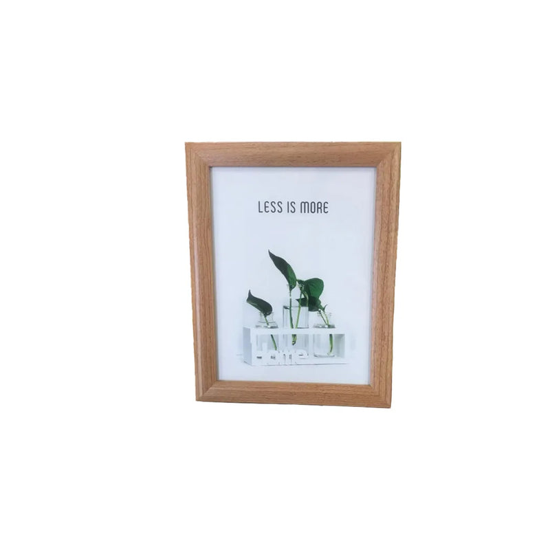 Wooden Photo Frame 4" x 6" Assorted Colours
