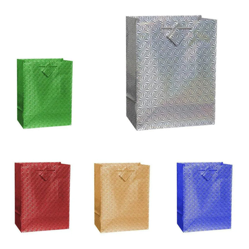 Assorted Colour Holographic Party Birthday Gift Bags