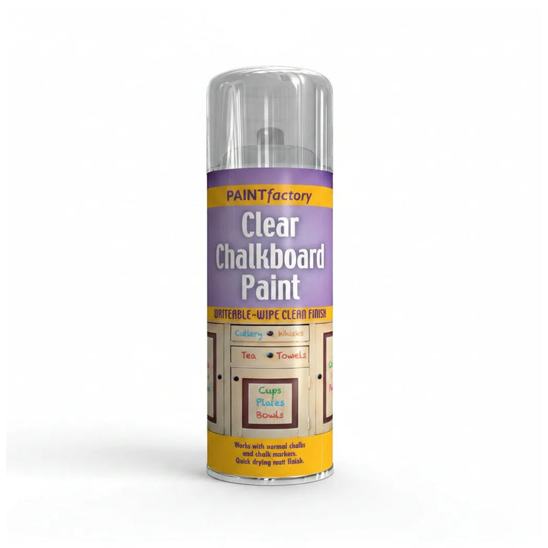 Paint Factory Clear Chalk Board Spray Paint 400Ml