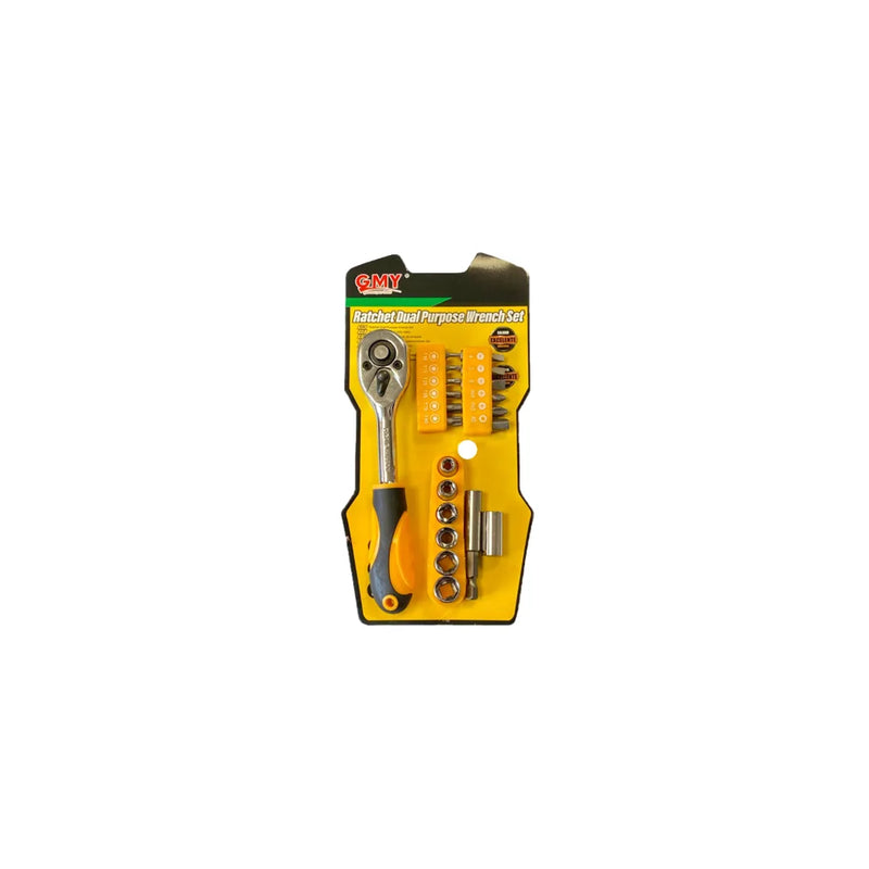 Multipurpose Ratchet Screwdriver Wrench Socket Tools Set