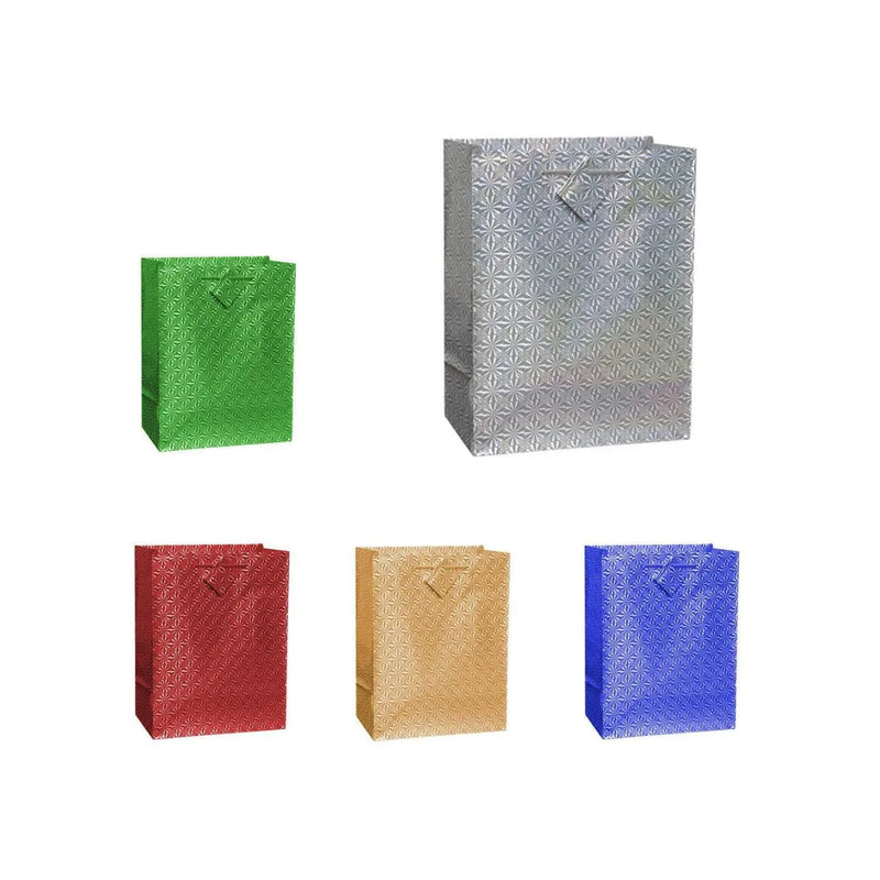 Assorted Colour Holographic Party Birthday Gift Bags