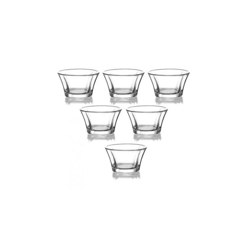 Truva Glass Side Dish Bowl 310Cc Set Of 6