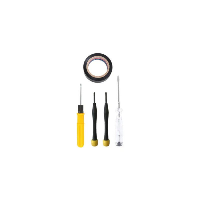 Diy Tools Set Of 5 Screwdrivers Electrical Tester Tape