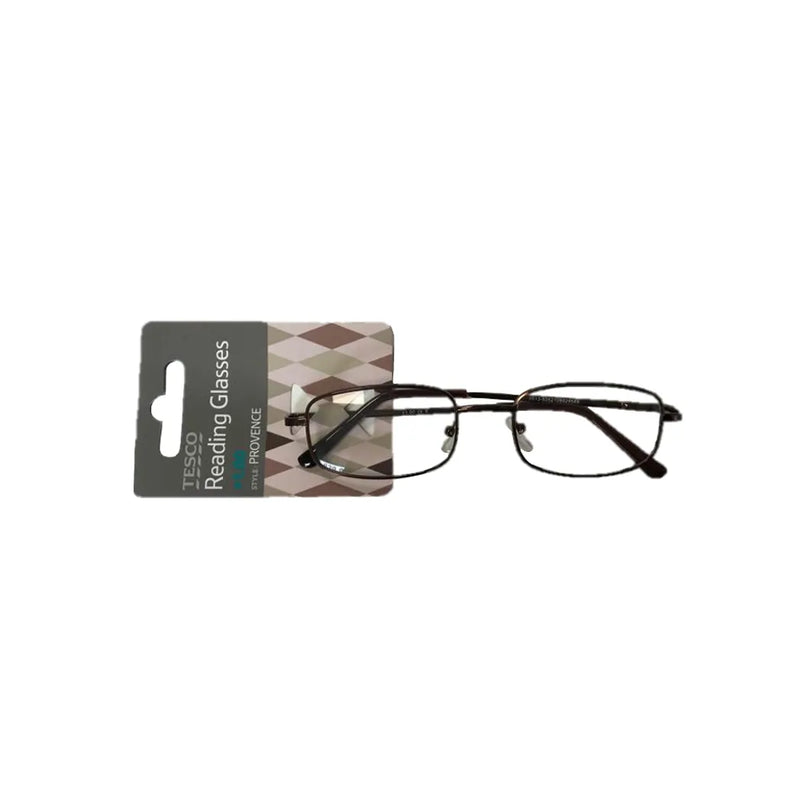 Reading Glasses +1.00 Metal Frame Assorted Colours