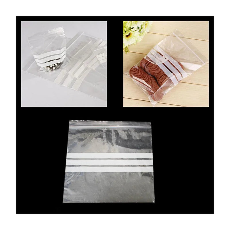 Crystal Clear Multi Purpose Food Storage Seal Press Bags Pack Of 20