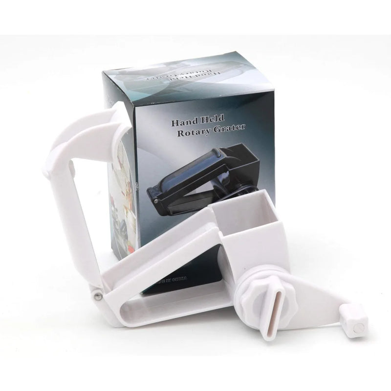 Plastic Hand Held Rotary Parmesan Cheese Grater