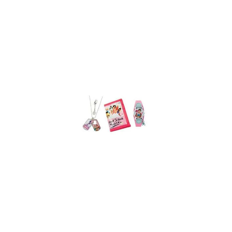 Disney Childrens Girls High School Musical Wallet, Watch and Dotages Gift Set - CLEARANCE NEEDS RE-BATTERY