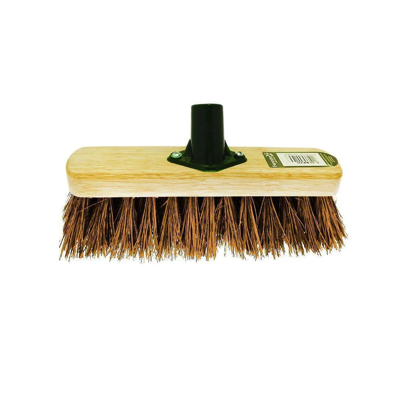 9" Hard Bassine Garden Wooden Broom Brush Head