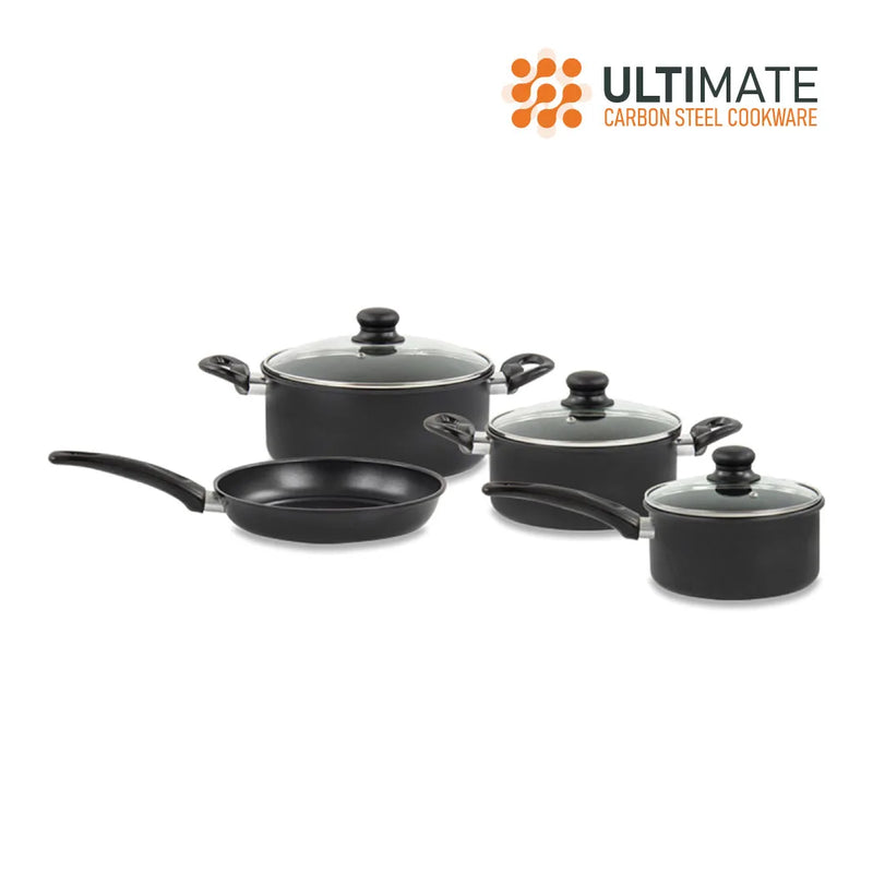 Sq Professional Carbon Steel Ultimate Cookware Pan Set Of 7