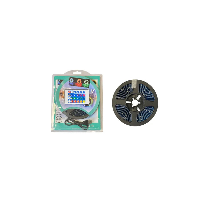 Adhesive Multicolour Indoor Tv Usb Led Strip With Remote