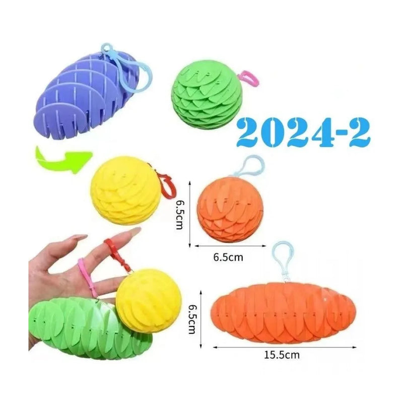 Keychain Fidget Worm Stretchy