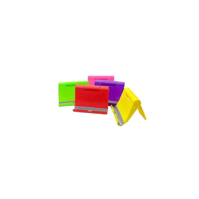 Plastic Mobile Phone Stand Holder Assorted Colours