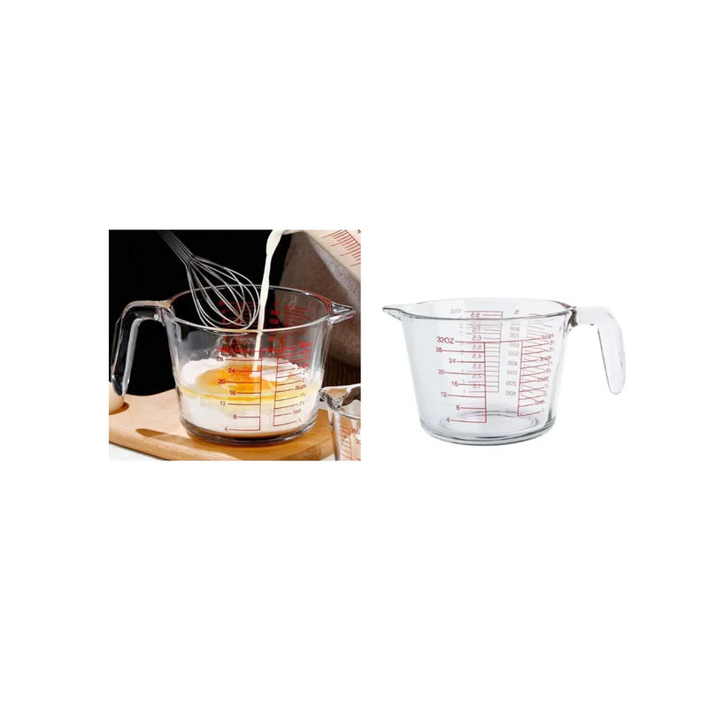 High Borosilicate Glass Measuring Jug 1L (Parcel Plus Rate)