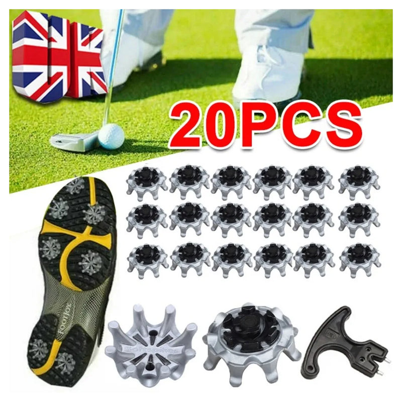 20X Footjoy Replacement Soft Fast Twist Studs Tri-Lok Golf Shoes Spikes Pin