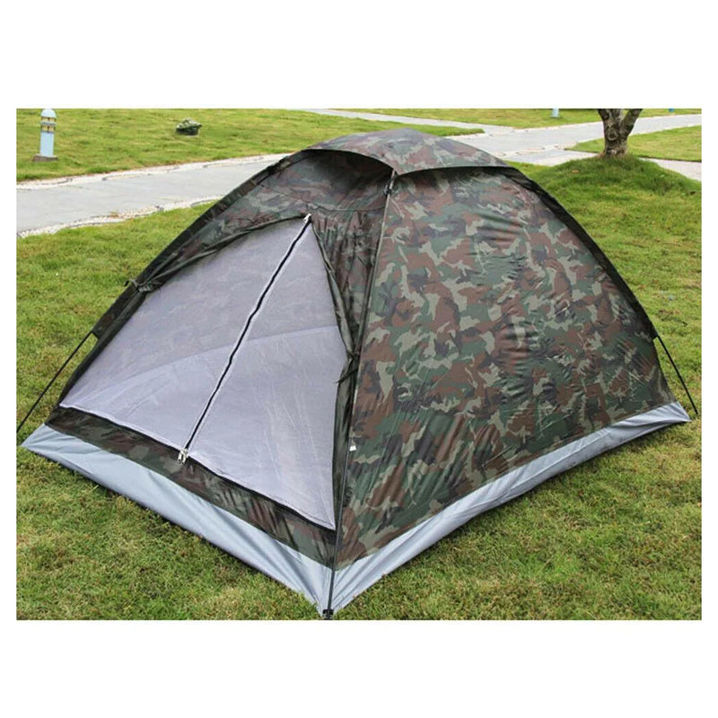 Outdoor Garden Camping Family Tent 3 Person Assorted Colours