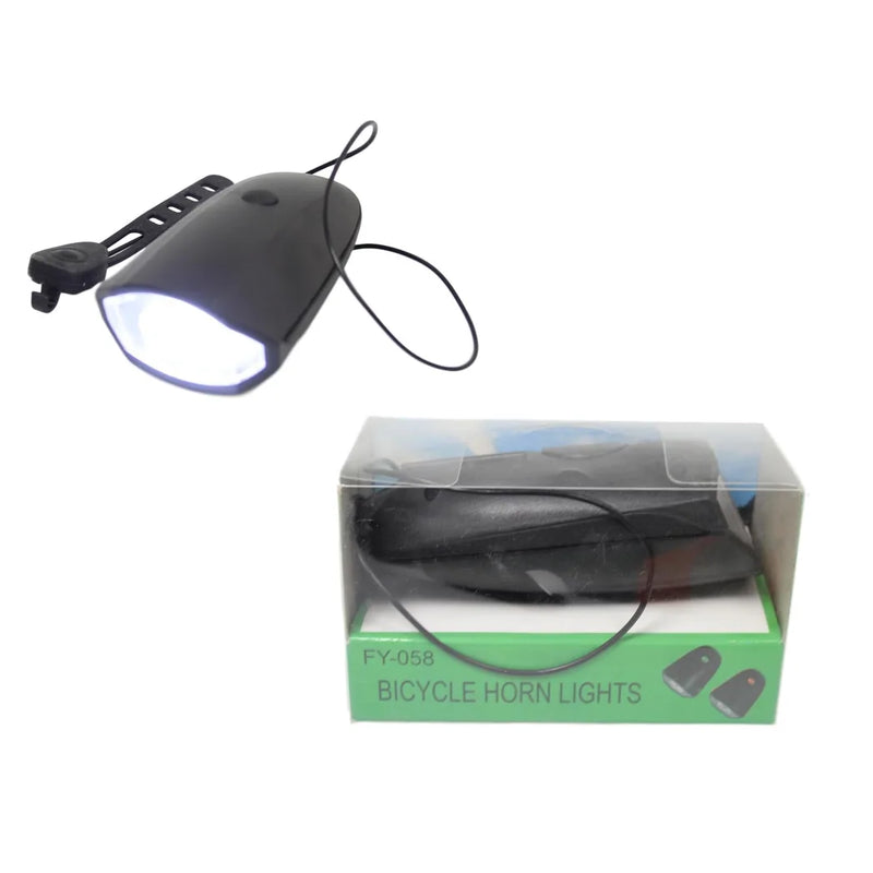 Bicycle Safety Hazard Light And Horn 2 In 1 Long Horn Switch Bicycle Light